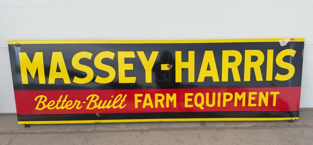 Farm implement sign