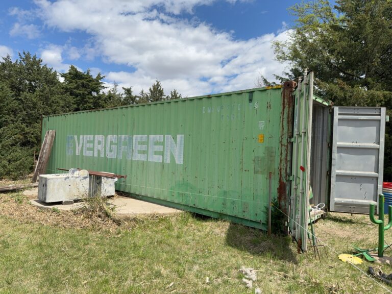 40 foot Evergreen’s shipping container